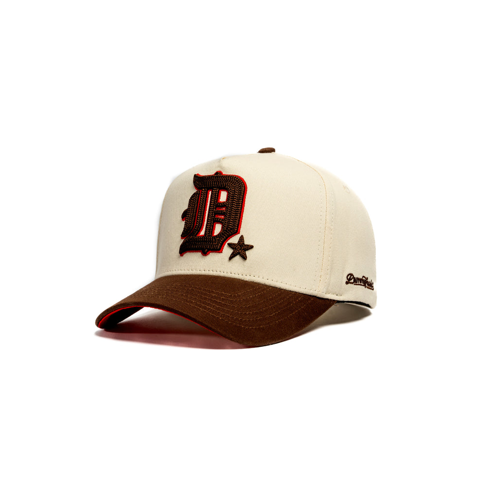 BROWN & OFF WHITE D-STAR