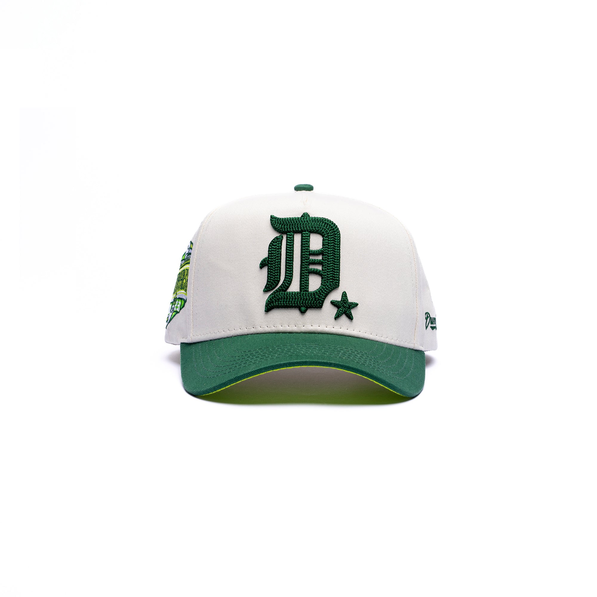 NEW DF Green & White Hat