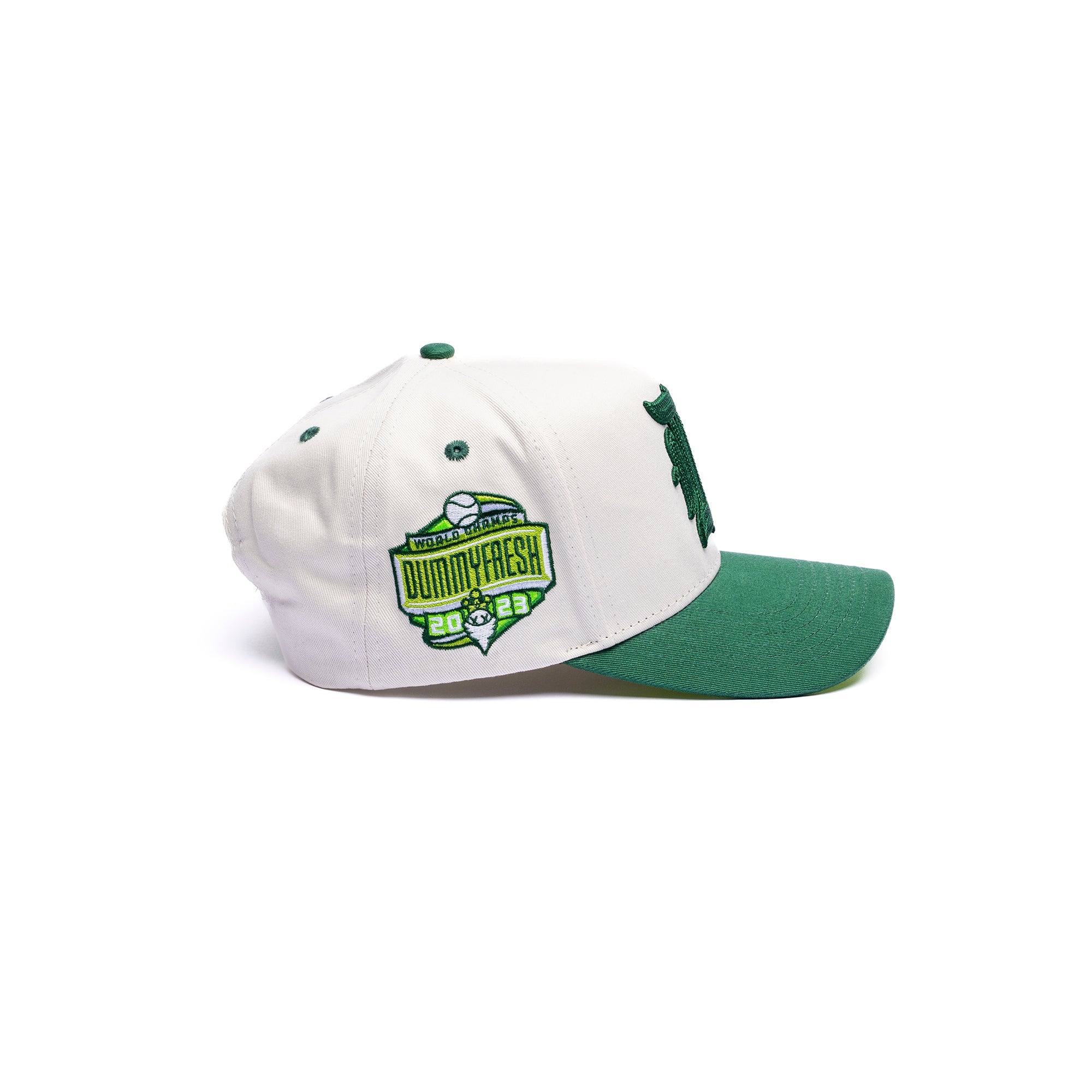 NEW DF Green & White Hat