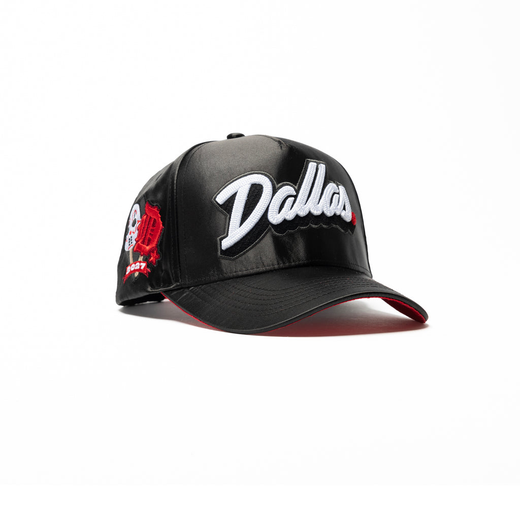 Dallas Halloween Black Satin