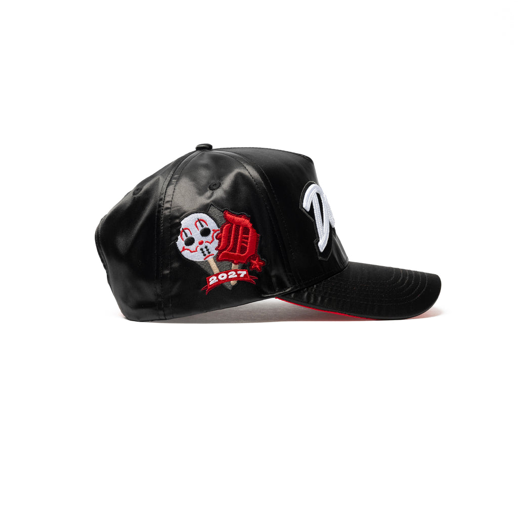 Dallas Halloween Black Satin