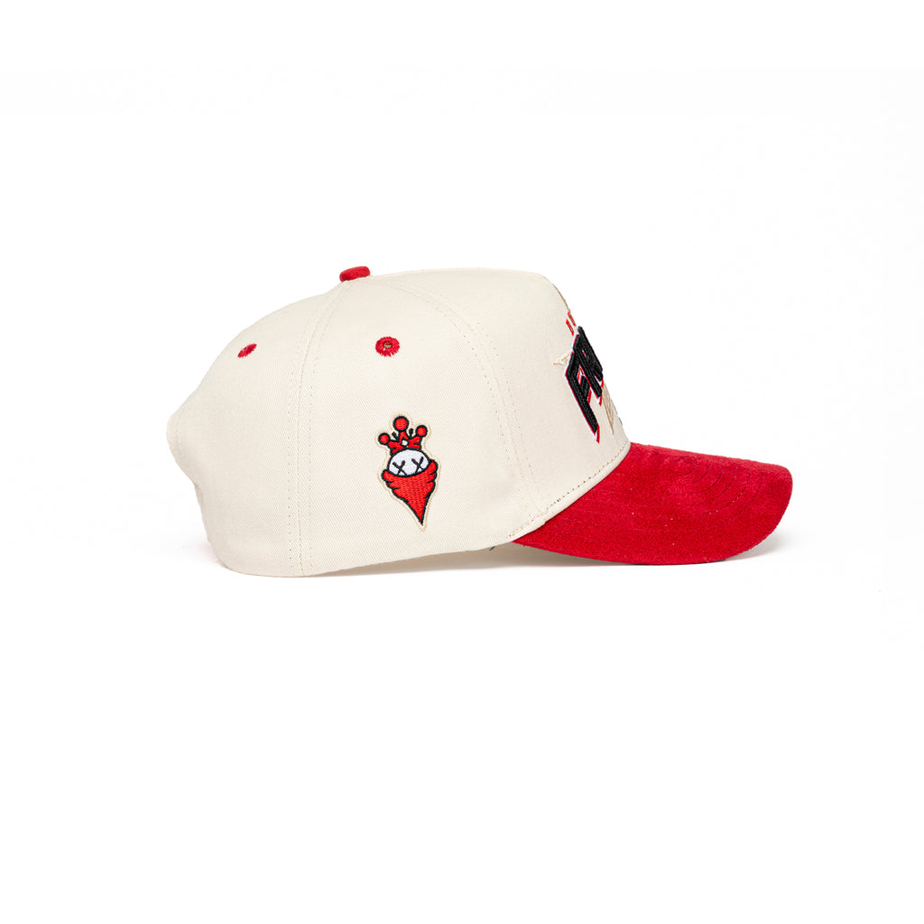RETRO STAR RED SUEDE